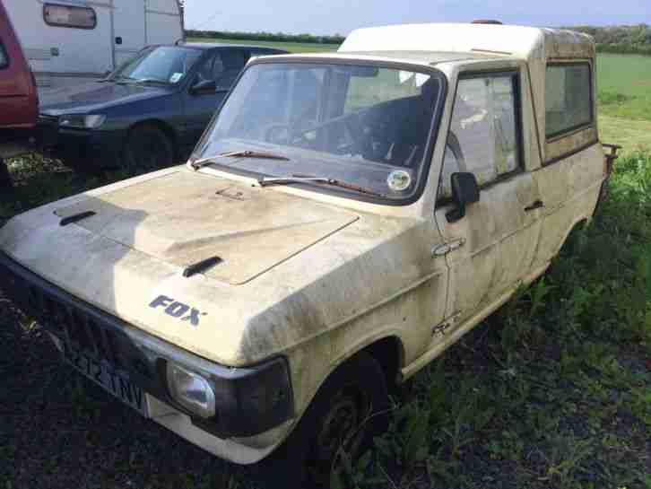 Reliant Fox Barn Find