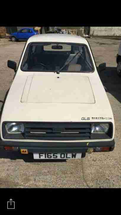 Reliant Rialto 1998