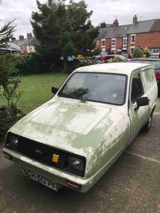 Reliant Rialto Van 1983 Vintage / Classic Car - Spares or Repairs