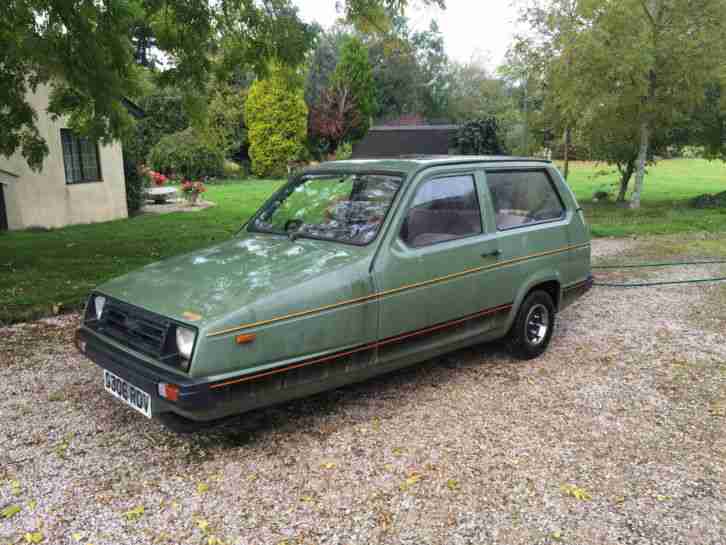 Reliant Rialto unfinished project