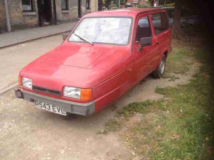 Reliant Robin LX After 12 years the old fella can't drive it any more!