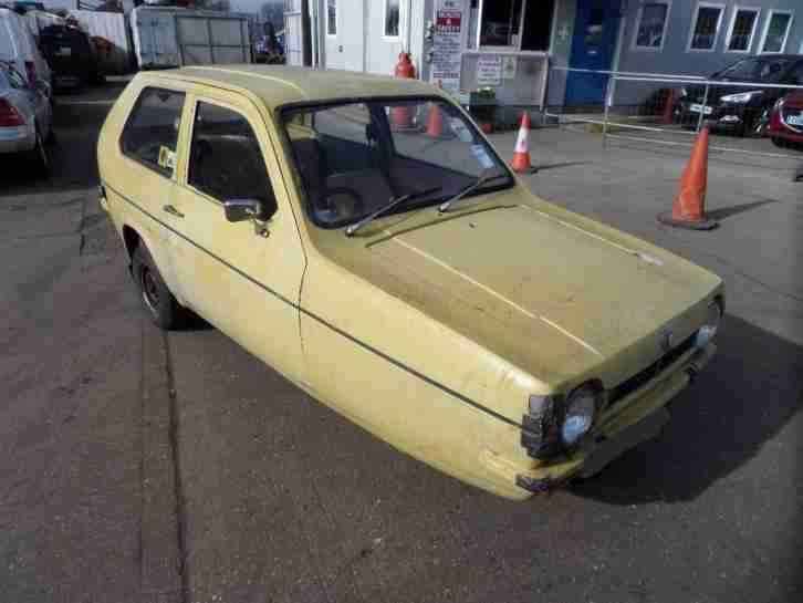Reliant SUPER ROBIN 1976 MOT'd!
