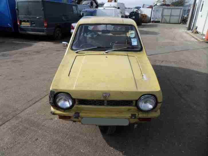 Reliant SUPER ROBIN 1976 MOT'd!