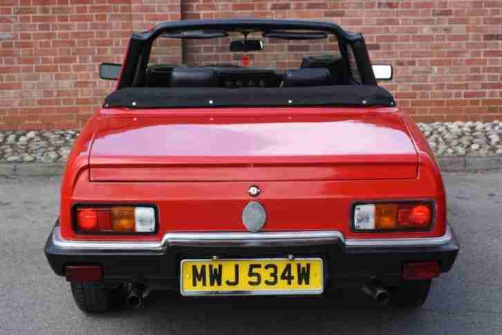 Reliant Scimitar Gtc Convertible PETROL MANUAL 1981/W