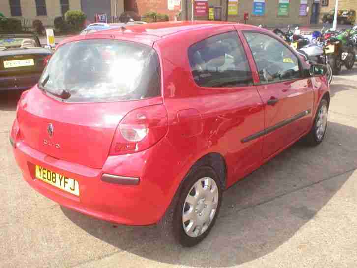Renault Clio 1.2 16v 75 Freeway 2008 1149cc GENUINE 42,000 MILES,