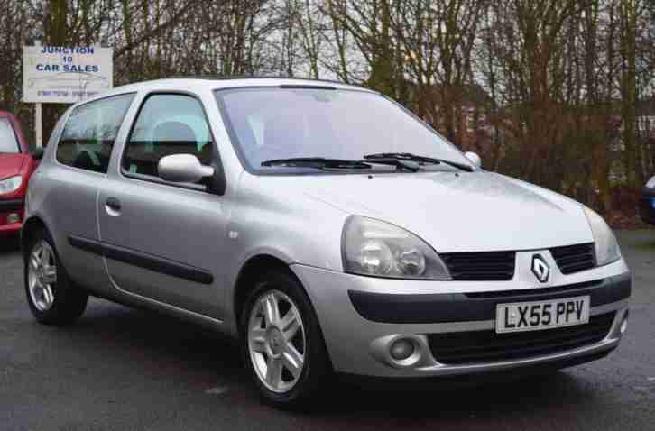 Renault Clio 1.2 16v Dynamique 2005 '55' PLATE SERVICE HISTORY ALLOYS SUNROOF