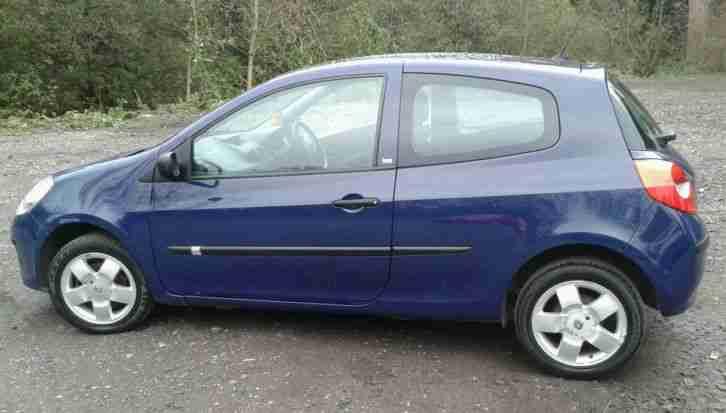 Clio 1.2 2008 Blue New Engine Fitted