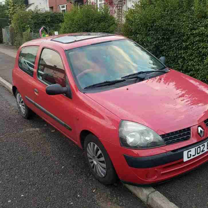 Renault Clio 1 2 Red 02 Cheap Car For Sale