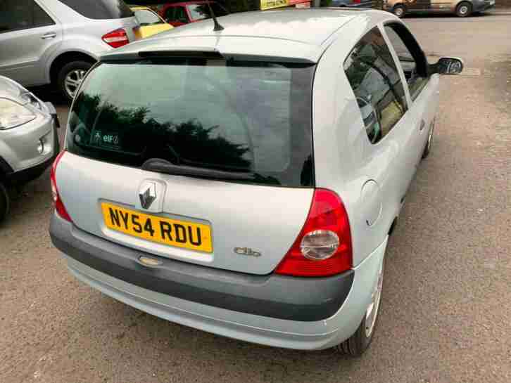 Renault Clio 1.4 16v Dynamique 54 REG IN SILVER WITH MOT MAY 2020