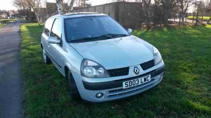 Clio 1.5 diesel, Cheap Road Tax £20.