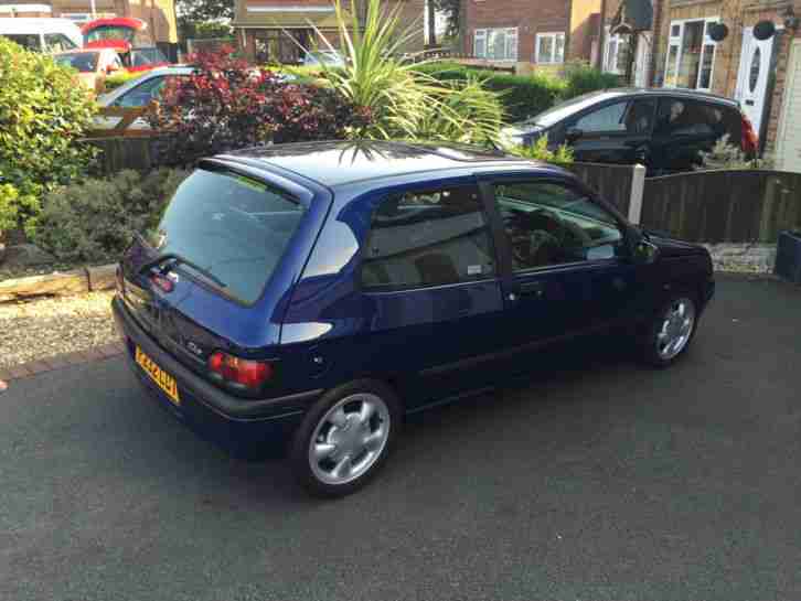 Clio 1.8 RSi, 36k miles. NOT 16v or