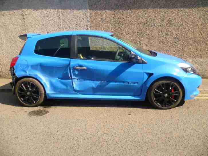 Renault Clio RS200 Renaultsport 62 reg, ACCIDENT DAMAGED REPAIRABLE SALVAGE
