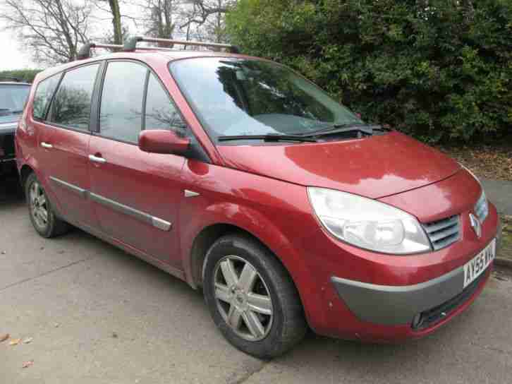 Renault Grand Scenic 1.6 VVT 111 Euro 4 Dynamique 7 SEATER P X TO CLEAR £399