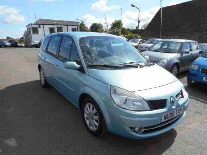 Renault Grand Scenic Dynamique dCi 7str ONE PREVIOUS OWNER DIESEL MANUAL 2008/08