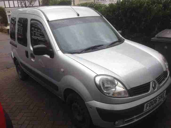 Renault Kangoo 2006 DCI 86 Expression 1.5d d Silver Grey Metallic