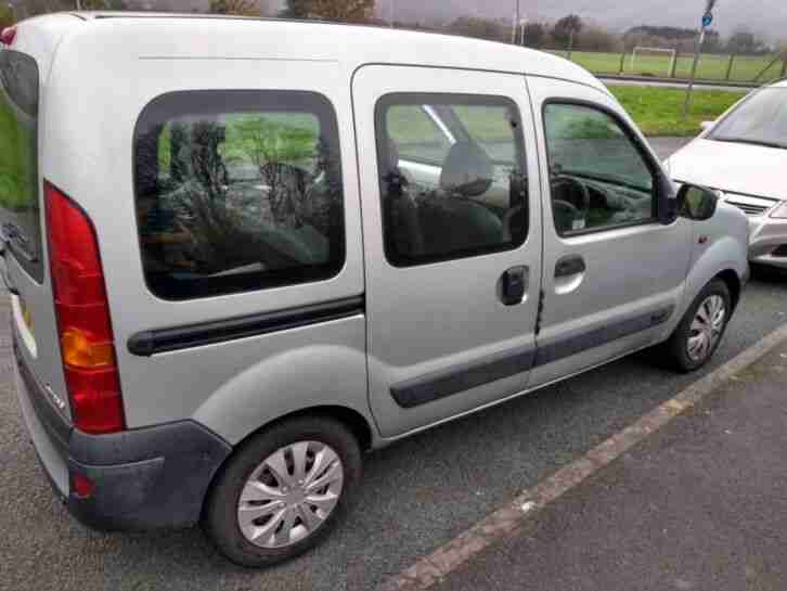 Renault Kangoo Automatic with LPG kit.