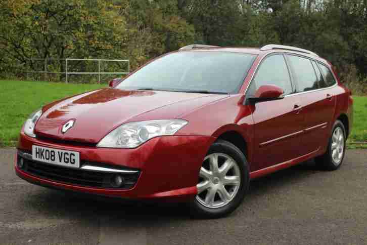 Renault Laguna 1.5 dci diesel estate 5dr Dynamique 2008 (08) reg 49,000 MILES