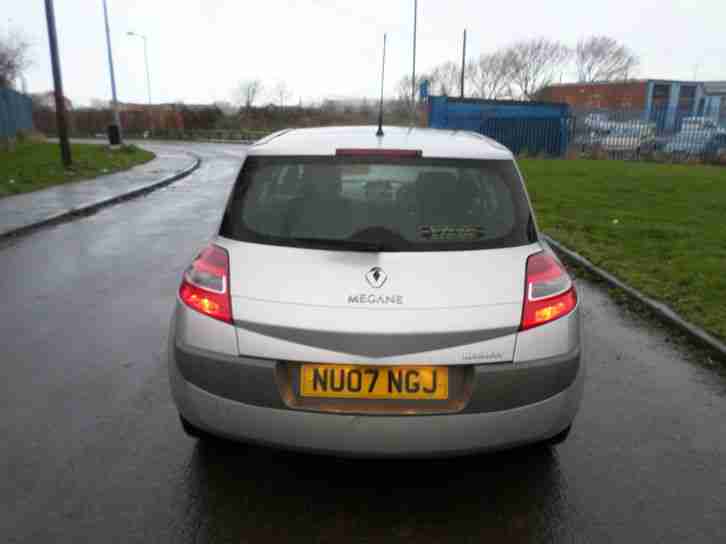 Renault Megane 1.6 VVT 111 Dynamique 2007/07 3 Door May 15 Mot Not To Be Missed