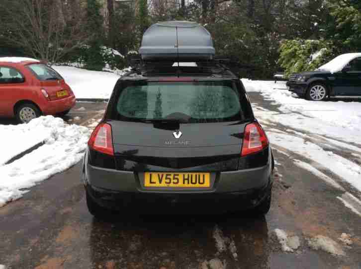 Renault Megane 55 black 5 door manual