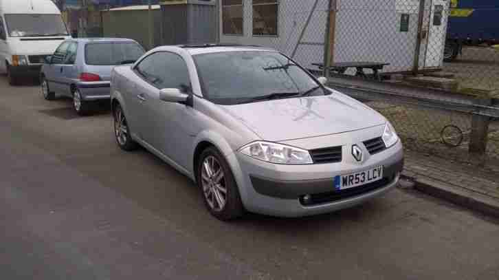 Renault Megane VVT Hardtop Convertible 2L, Air-con, Good runner, CD Audio System