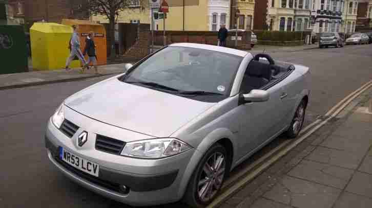 Renault Megane VVT Hardtop Convertible 2L, Air-con, Good runner, CD Audio System