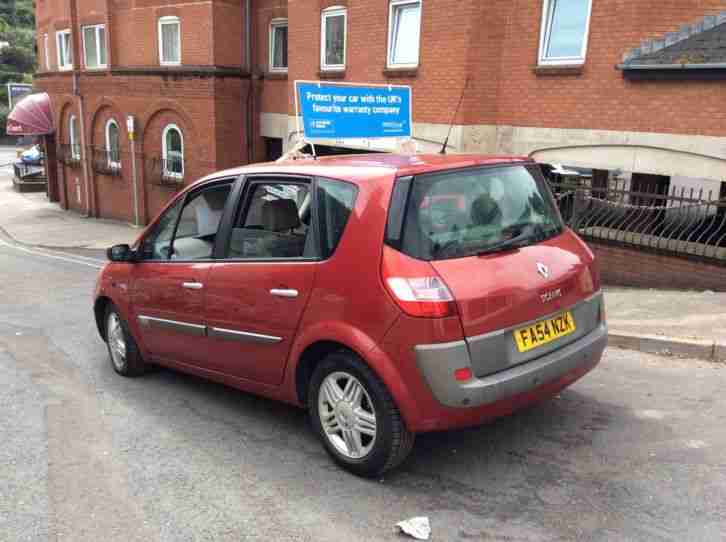 Renault Scenic privilidge vvt, m p v 3 months warranty & 12 months m o t £1,695