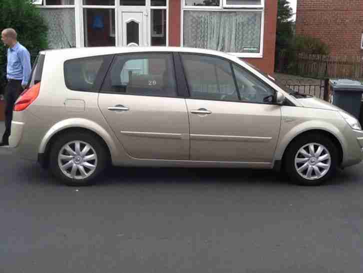 Renault Grand scenic. Renault car from United Kingdom