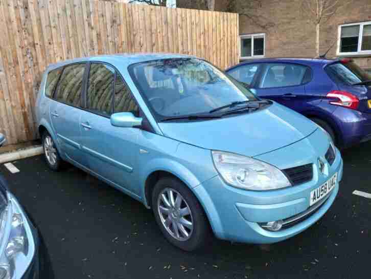 Renault grand scenic, 7 seater, diesel