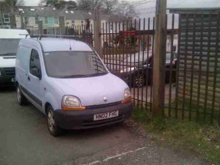 Renault kangoo van spares or repairs