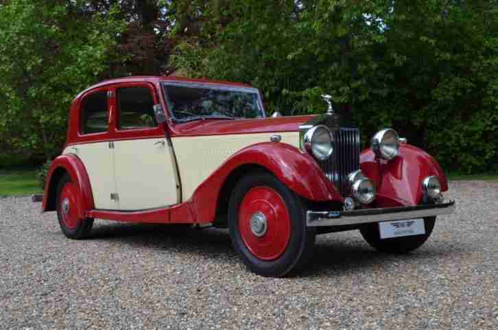 Rolls Royce 20 25 Hooper Sports Saloon