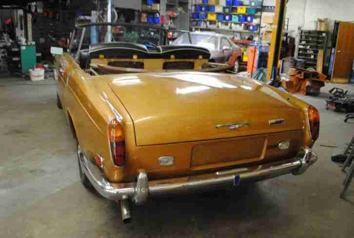 Rolls Royce Corniche 6.8 Convertible Project Gold Registration 4YRR