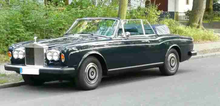 Rolls Royce Corniche Convertible Rolls Royce Oldtimer DHC