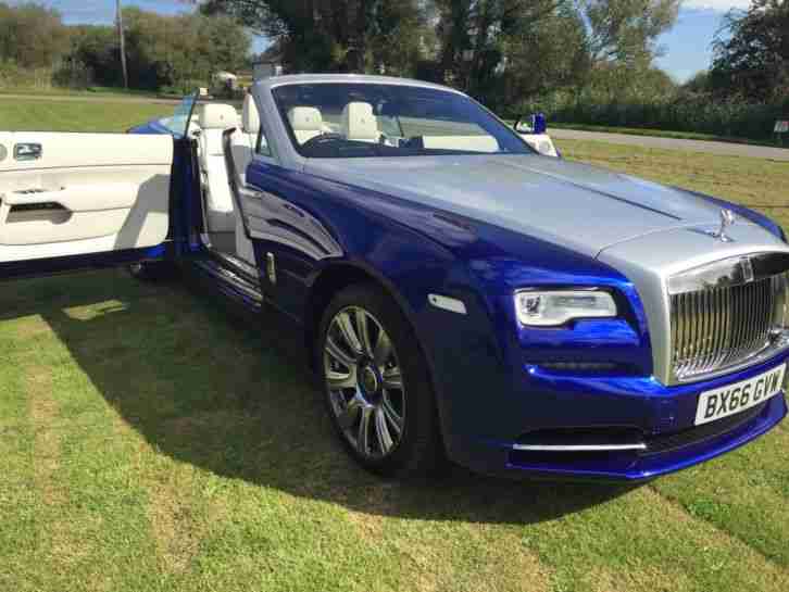Rolls-Royce Dawn 6.6 2dr SALAMANCA COLOUR WITH BESPOKE INTERIOR TRIM