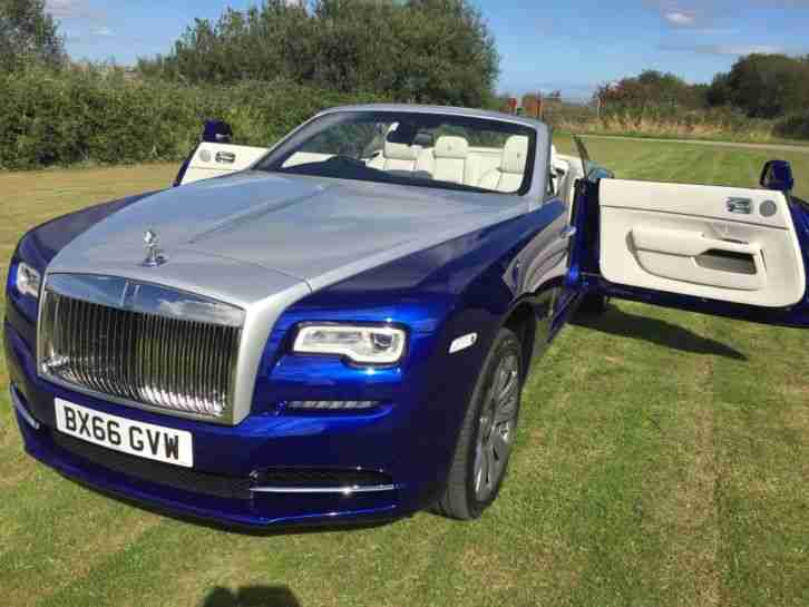 Rolls-Royce Dawn 6.6 2dr SALAMANCA COLOUR WITH BESPOKE INTERIOR TRIM