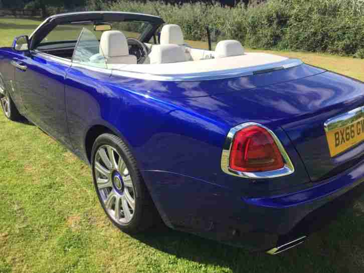 Rolls-Royce Dawn 6.6 2dr SALAMANCA COLOUR WITH BESPOKE INTERIOR TRIM