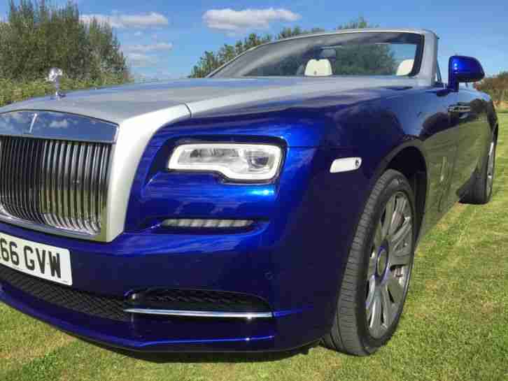 Rolls-Royce Dawn 6.6 2dr SALAMANCA COLOUR WITH BESPOKE INTERIOR TRIM