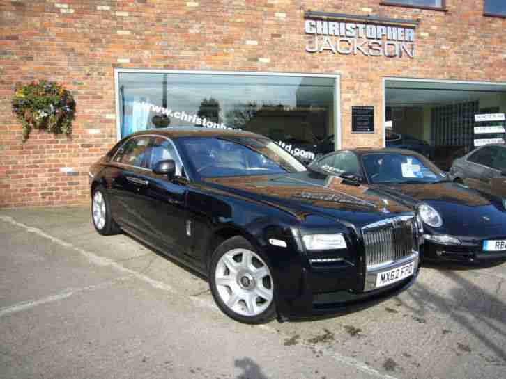 Rolls Royce Ghost 2012 62 Diamond Black 10100 miles