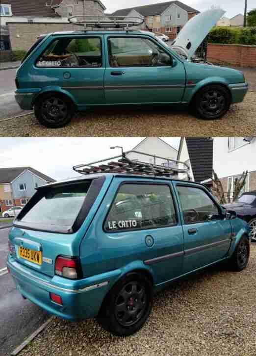Rover 100 Metro. MG car from United Kingdom
