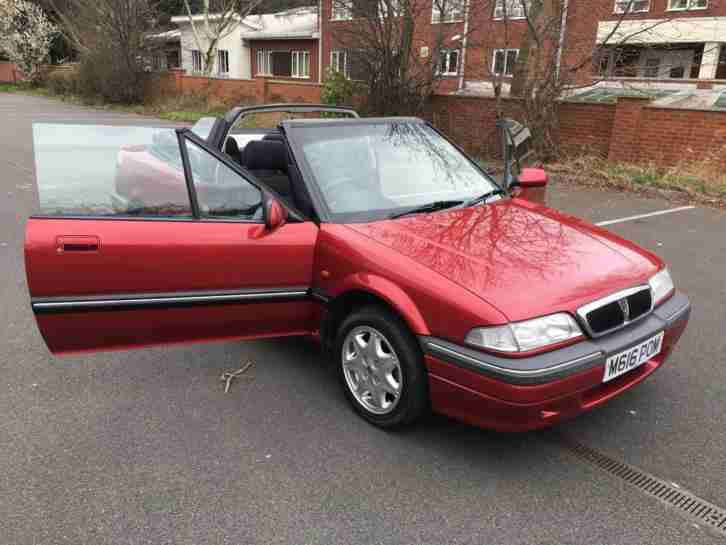 Rover 216 1.6i 1995MY Cabriolet 16v. A TIMELESS, BEAUTIFUL RELIC. ELECTRIC HOOD.