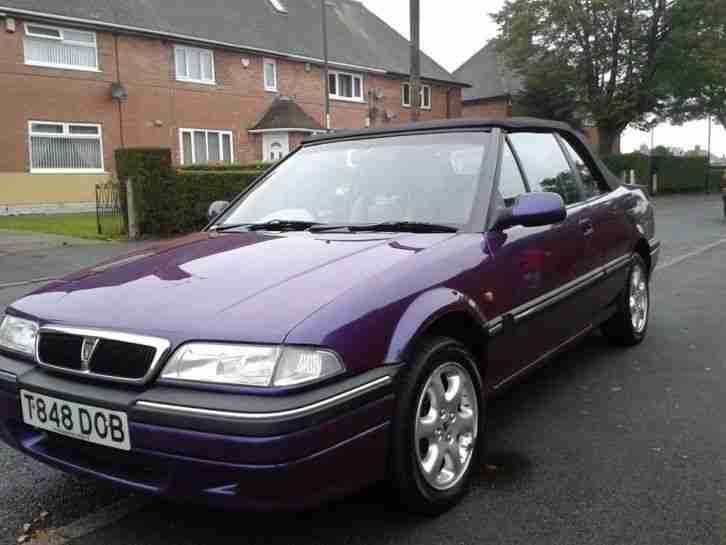 Rover 216 convertable 1 owner from new no reserve