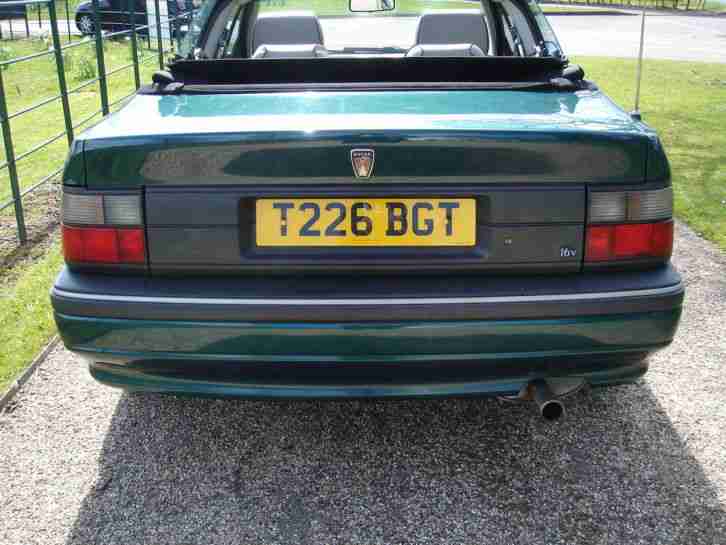 Rover 216i Cabriolets May 1999 Model, convertible, 83k miles, 11 months MOT,