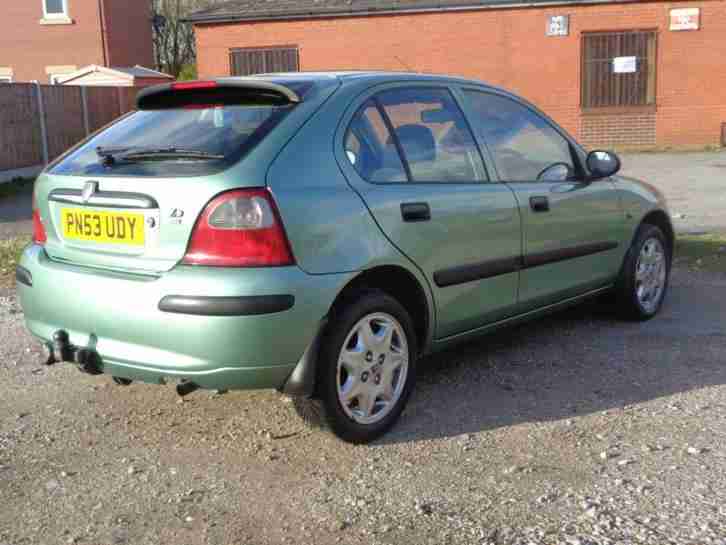 Rover 25 1.4 Impression,75000MILES,GREEN,5 DOOR,TOWBAR FITTED