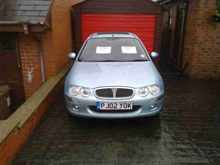 Rover 25 2L TD impression. Low milage, Sky Blue, Full sevice history.