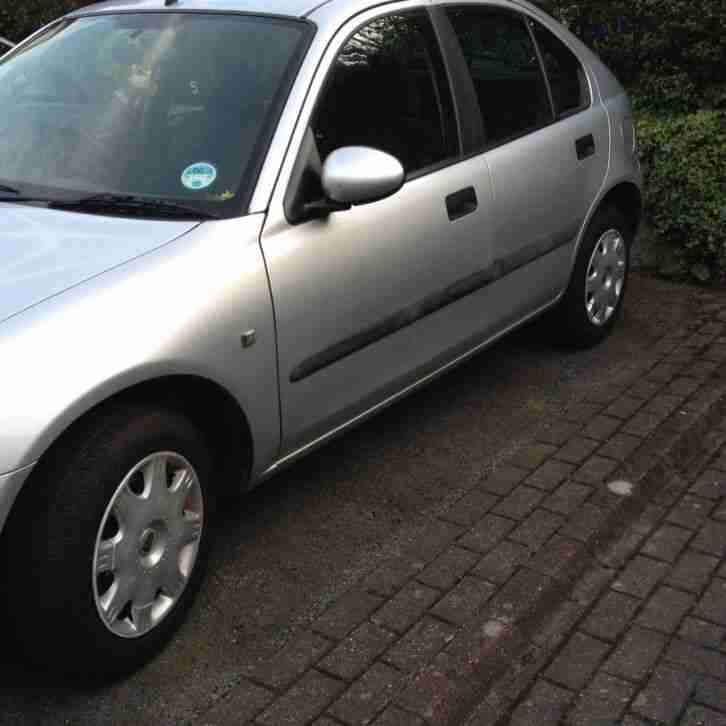 Rover 25 IL 16V Silver late 2002. Very good runner low mileage 3 owners from new