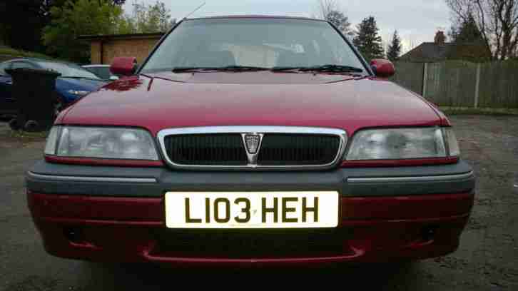 Rover 416 GSI Auto, In Red. 12 Months M.O.T Absolutely Solid, Clean and Straight
