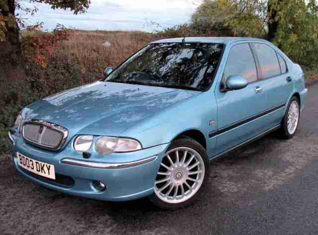 Rover 45 03 Impression S 4dr gasket done, heated leather, parking sensors