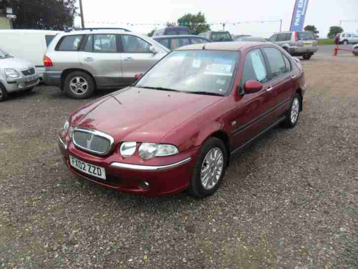 Rover 45 2.0 TD Diesel 5 Door Hatch Maroon Alloys 112k Full MOT, 02 Reg