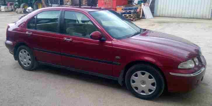 Rover 45 IE 16V 1.4 red 5 door hatchback 2000