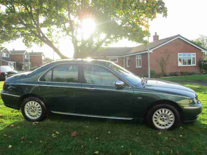 Rover 75 2.0 V6 auto Connoisseur RARE CLASSIC IN BITISH RACING GREEN !!!