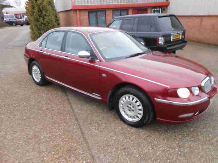 Rover 75 2.5 V6 CONNOISSEUR AUTOMATIC 01 51 GENUINE 79K FSH 2 OWNERS
